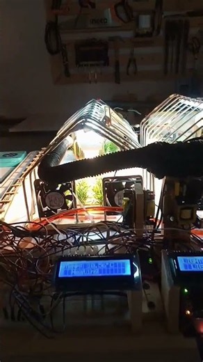 Arduino smart greenhouse #arduino #project #shorts