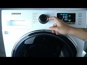 Samsung EcoBubble 8kg - How to Use Intensive Mode? | Washing Machine WW8NK62E0RW