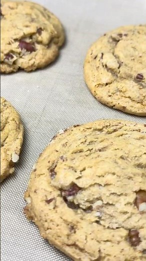 Soft & Chewy Brown Sugar Maple Cookies | Easy Fall Baking Recipe 🍁| Full Recipe In Description