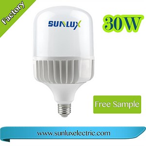 [Hot Item] LED Lamp T80-155mm 20W 30W 40W 50W E27 B22 High Power LED Column T Shape LED Light Bulb
