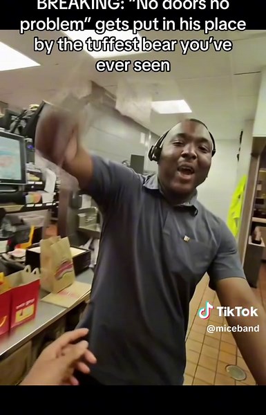 Bear Confronts 'No Doors No Problem' Challenge