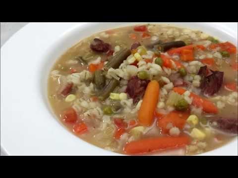 Low Sodium Diet | Barley Recipe | Hearty Vegetable Barley Soup