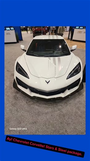 Ay! The "Stars & Steel" Chevy Corvette! #Corvette 👌😉