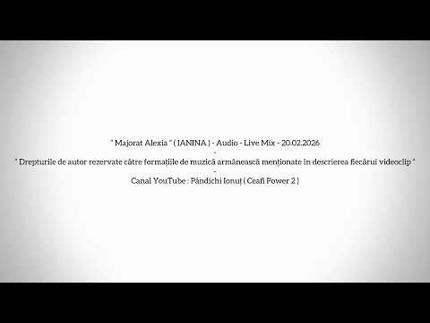 Majorat Alexia ( IANINA ) - Live Mix - 403