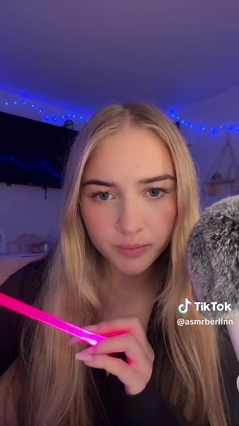 ASMR Drawing on You with Bright Pink Marker