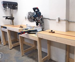 Miter Saw Station (plans Available)