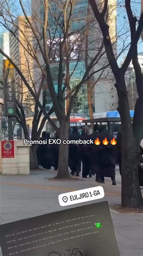 Beneran niat seniat seniatnya😭KERENNNN😭Sesuai teori fans katanya titik yg mereka lewati itu membentuk logo EXO😭😭🫶Kira kira ada member yg ikut gak ya? 😭😭 cr:x, exo instagram #exo #exol #fyp