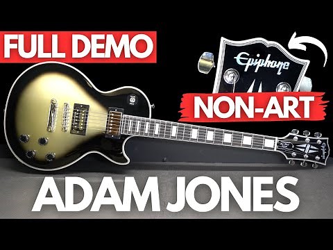 Epiphone ADAM JONES (NON-ART) 1979 Les Paul Custom FULL DEMO