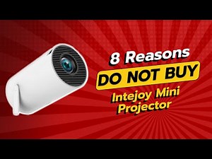 DON'T BUY Intejoy Mini Projector Before Watching This! 🚫🤔 (8 Reasons)
