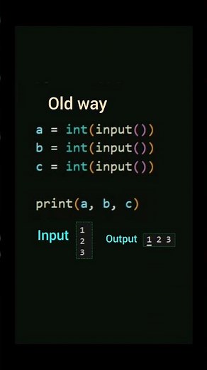 Python Trick – Multiple Input in One Line