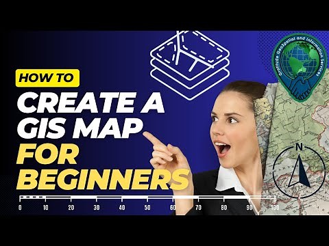 How to create a map in ArcMap (GIS for beginners)