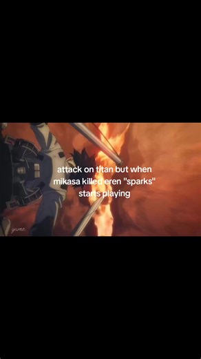 I regretted watching this😭(it's peak) #attackontitan #eren #mikasa #anime #fyp