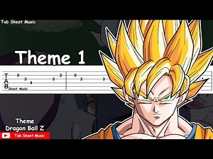 Dragon Ball Z - Theme 1 (Música de pelea) Guitar Tutorial