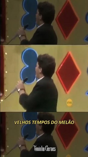 Toninho Geraes interpretando “Melão com Melância” no Programa Cassino do Chacrinha.