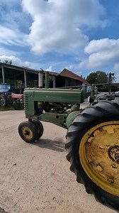 John Deere styled A Good running and driving Top water pipe leaks and some play in the steering | Happy Old Iron