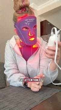 testing a $1000 LED face mask