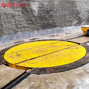 [Hot Item] 360 Degree Customized Heavy Machine Electric Transfer Two Bogie Turntable