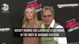 Mickey Rourke starts GoFundMe to avoid eviction from LA home