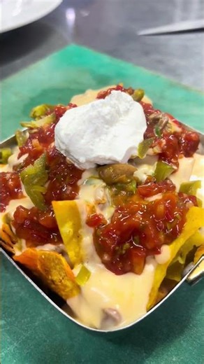 Nachos with Salsa making | Street food | how to make nachos with salsa | home made nachos salsa