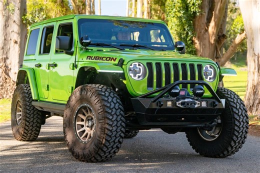 Modified 2018 Jeep Wrangler Unlimited Rubicon
