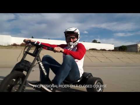 Introducing the DXT Electric Drift Trike by Razor!