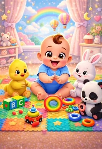 Cute Moments With Little Friends in Kid's Cartoons