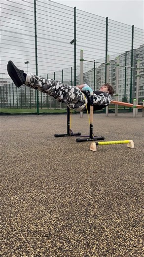 Front-lever touch training