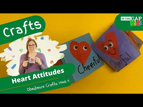 Heart Attitudes | Sunday School Bible Crafts for Kids | Obedience for Kids (Week 4)