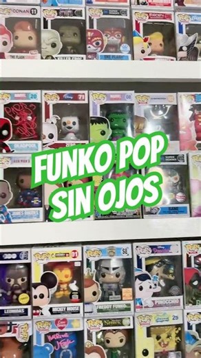 Funko pop que no tiene ojos