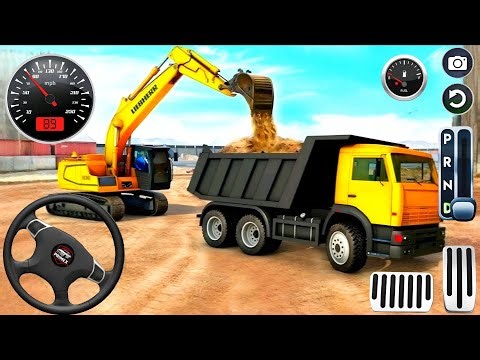 Best Road Construction JCB Game 2025 🛠️ Truck Simulator | 3D Android Gameplay