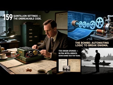 How Alan Turing's Mind Broke Enigma Code | The Origin Stories