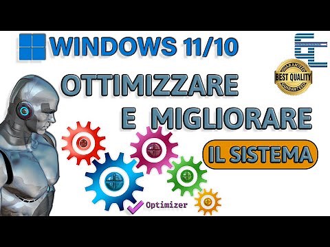 WINDOWS 11/10🔹Ottimizzare e migliorare il sistema🔹OPTIMIZER