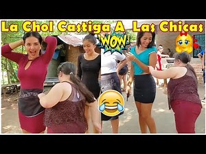 -Spanking Plus Girls😱La Chol Punishes Badly Behaved Ladies-P9