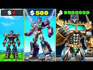 $1 to $1,000,000,000 TRANSFORMER in GTA 5