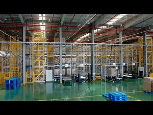 4 Way Pallet Shuttle Rack| Warehouse ASRS Solution | Storage System for Warehouse Automation