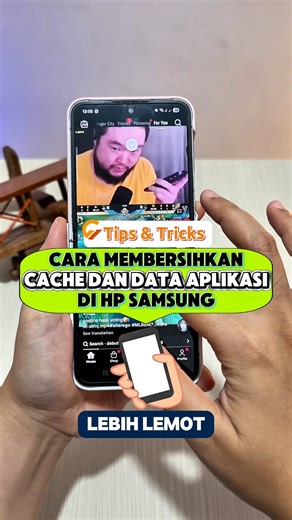 HP kamu makin lemot? 🙂‍↕️ Mungkin saatnya bersihin cache & data app 🧹📱 #TipsSamsung #CacheSamsung