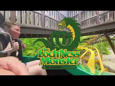 Loch Ness Monster Full On-Ride POV | Busch Gardens Williamsburg (Classic Arrow Coaster)