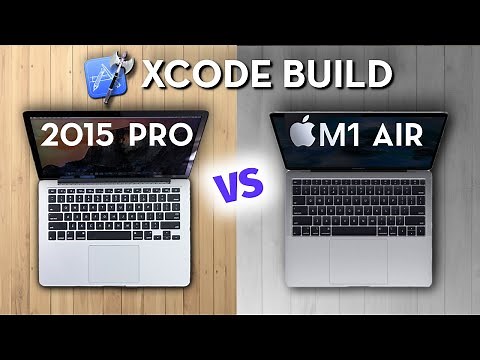 M1 MacBook Air vs 2015 MacBook Pro Xcode Build Test