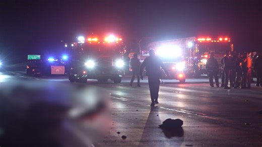 Deadly 210 Freeway crash results in person being ejected, run over by vehicle that fled: CHP