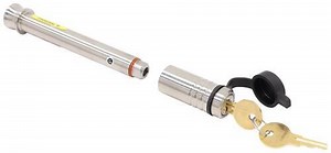 InfiniteRule Hitch Lock for 2" Toyota Tacoma Hitches - Stainless Steel InfiniteRule Trailer Hitch Lo