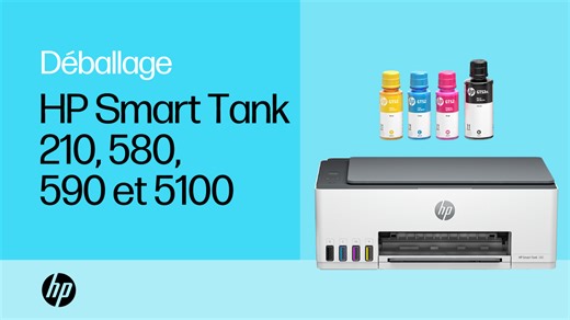 Imprimante Tout-en-un HP Smart Tank 5105 Installation | Assistance HP®
