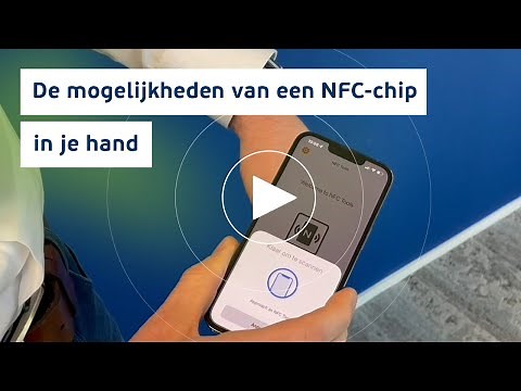 De mogelijkheden van een NFC-chip in je hand