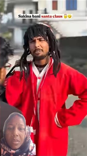 sakina Bane Santa #comedy #funny