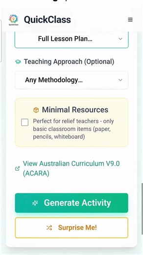 Meet QuickClass: Instant Lesson Ideas for Relief Teachers