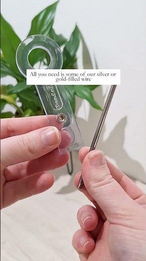 ✨️ How to make your own jump rings 👆️⁠