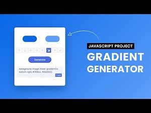 Gradient Generator | HTML, CSS, Javascript Project