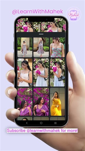 New Post Instagram Story 🌸✨ | Soft Floral Aesthetic Collage | Learn With Mahek