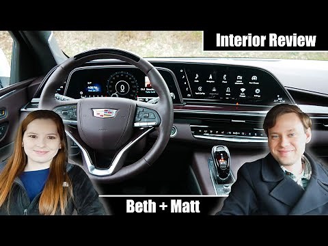 The 2021 Cadillac Escalade Has an Amazing Interior and a Mind-Blowing Sound System!