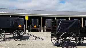 16K views · 1.5K reactions | Horse and Buggy parking garage at the new Mt. Hope Auction Event Center. It will be a packed house now through Saturday at the Air Works Machinery Auction and Tool Expo in Mt. Hope, Ohio. JD | AmishLeben | Facebook