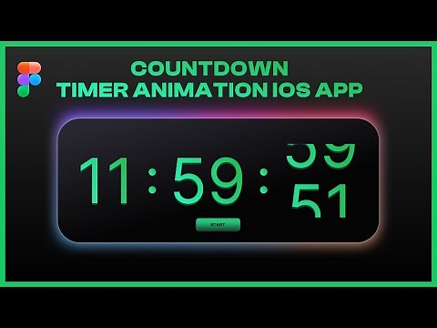 Creating a Countdown Timer Animation in Figma Using Interactive Components | Part 2 #Config2022